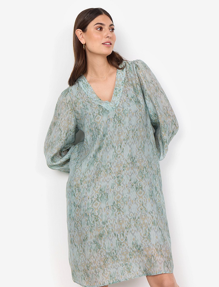 Soyaconcept - SC-OSWIN - vasaras kleitas - mineral green combi - 4