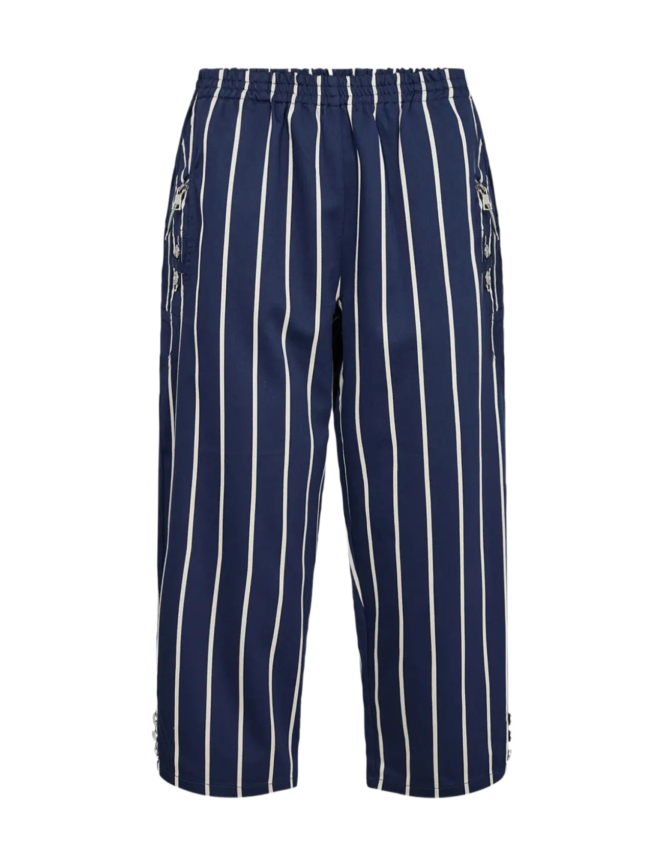 Soyaconcept Sc-Akila Stripe, S, Trousers, Blau - Straight Leg, Frauen