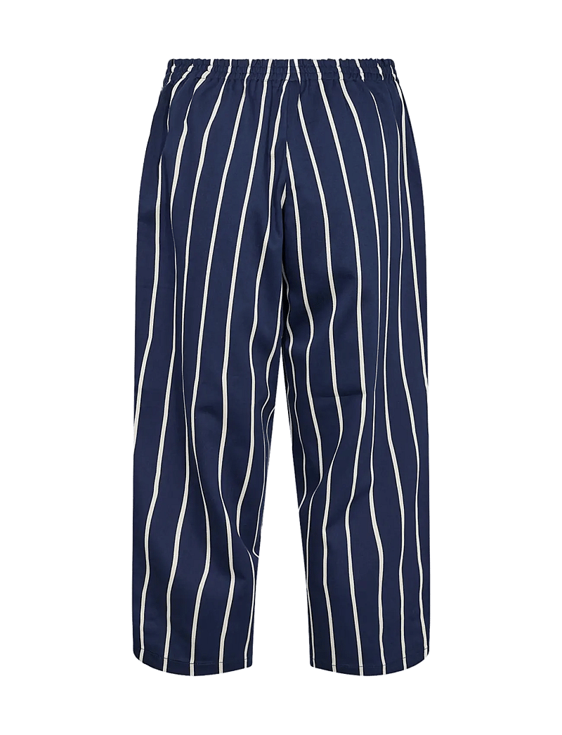 Soyaconcept - SC-AKILA STRIPE - straight leg trousers - blue iris combi - 1