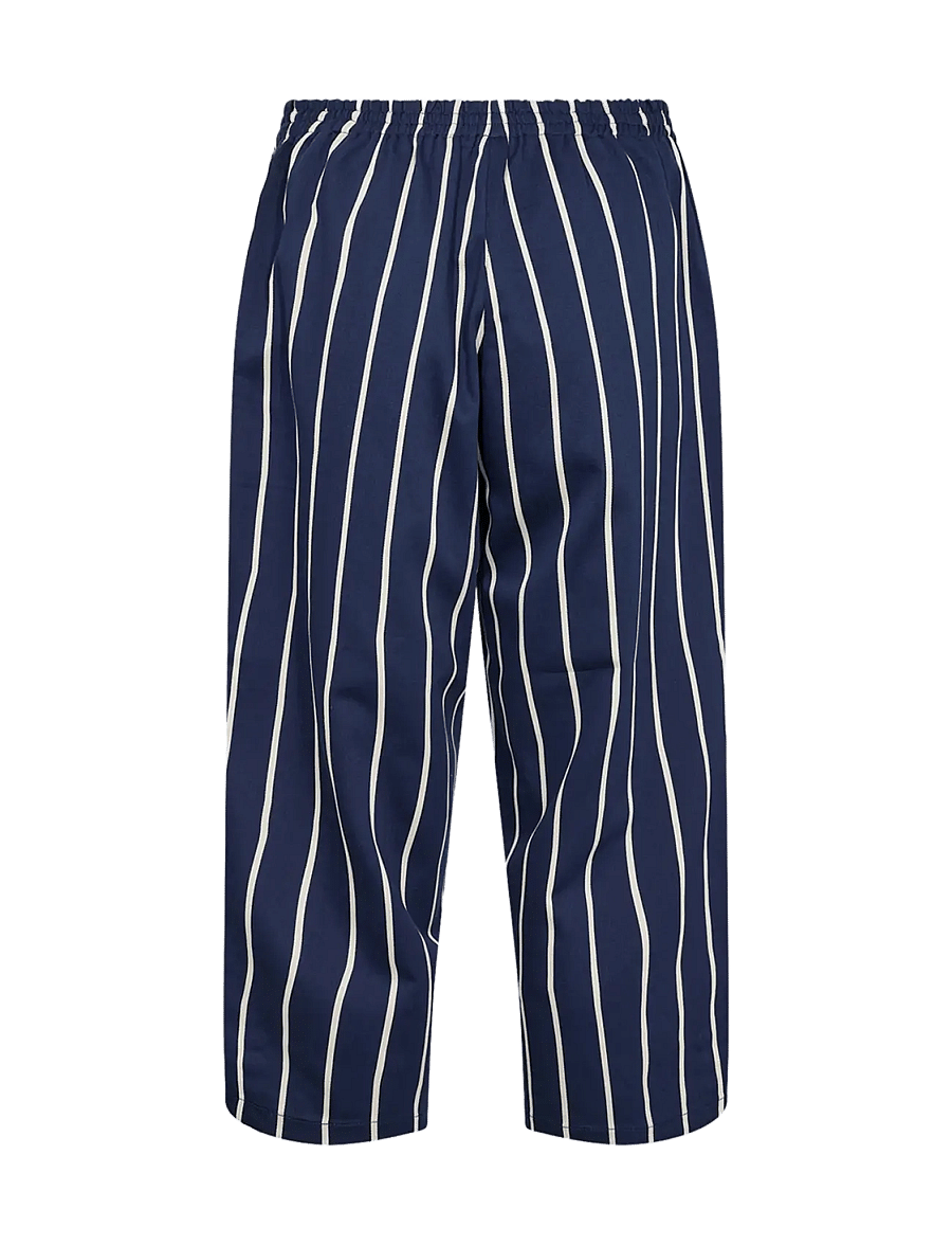 Soyaconcept - SC-AKILA STRIPE - hose mit geradem bein - blue iris combi - 1