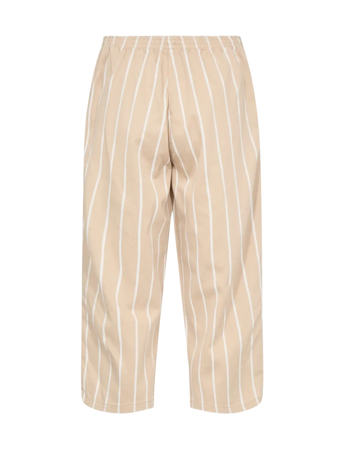 Soyaconcept - SC-AKILA STRIPE - sirge säärega püksid - sand combi - 1