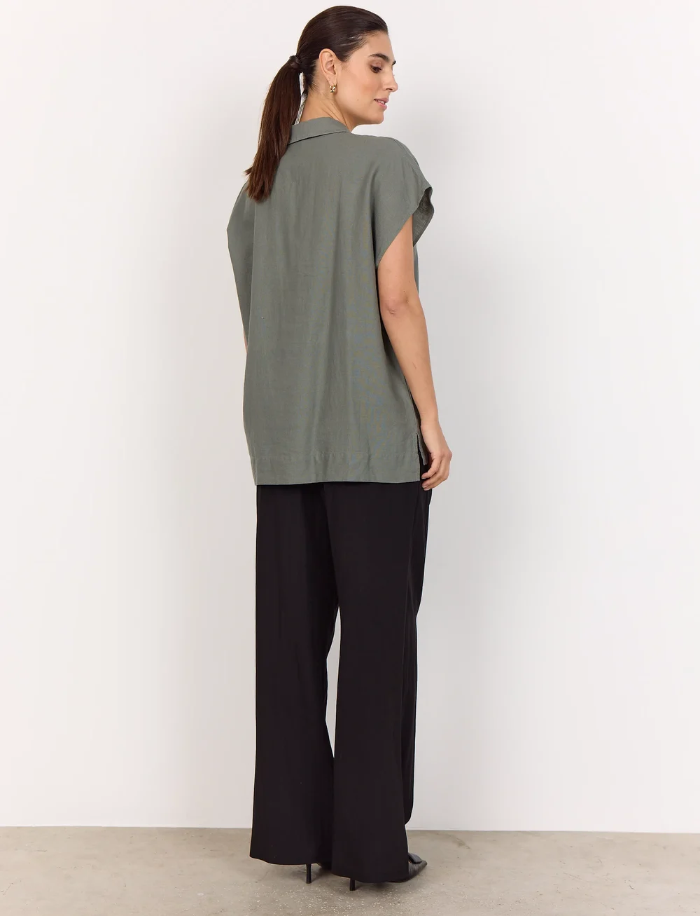 Soyaconcept - SC-INA - kortärmade blusar - misty - 3