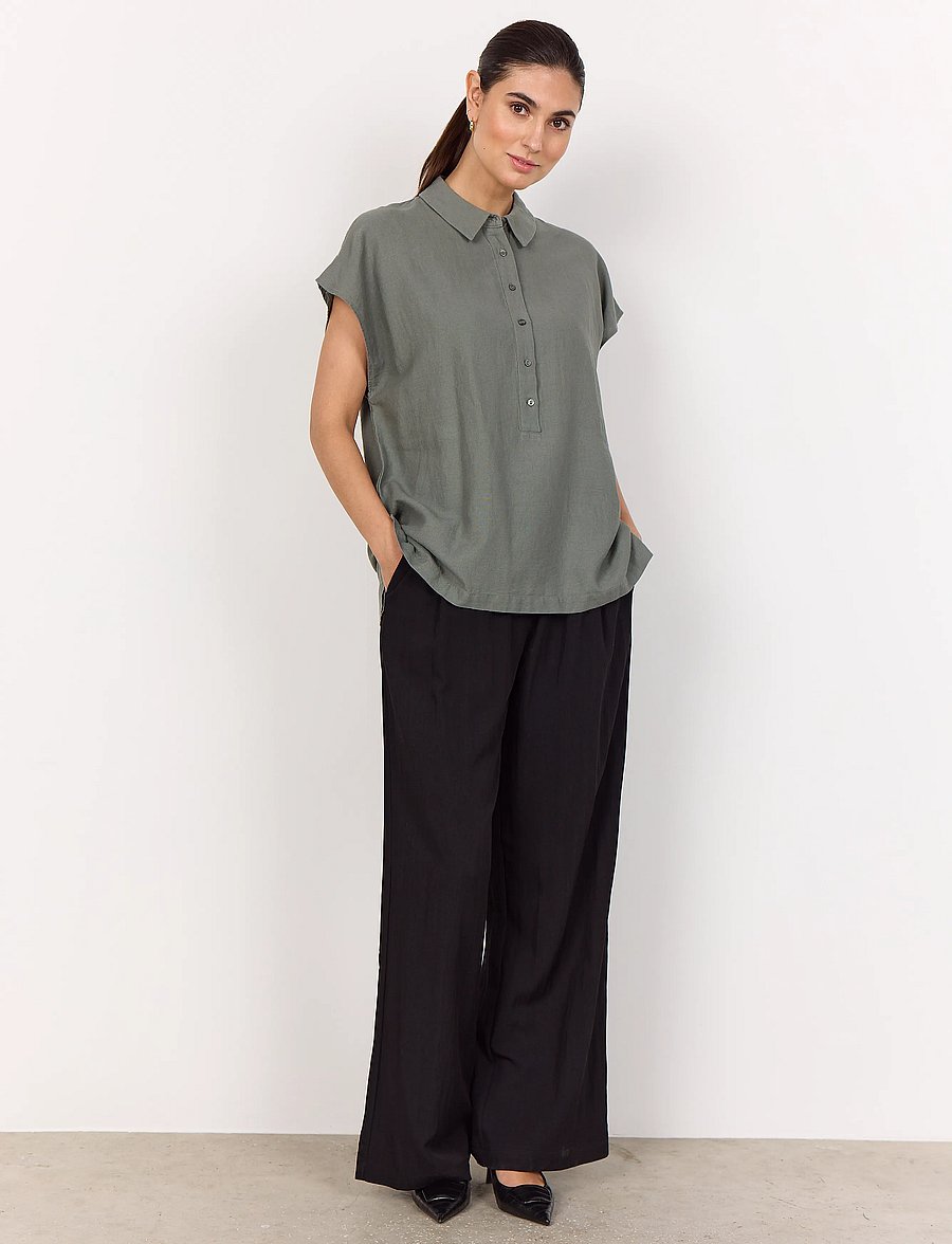 Soyaconcept - SC-INA - kurzärmelige blusen - misty - 4