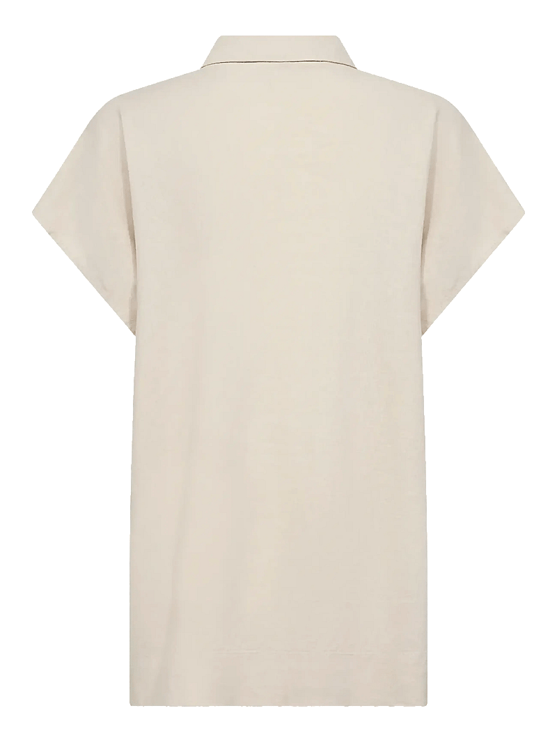 Soyaconcept - SC-INA - kortærmede bluser - sand - 2