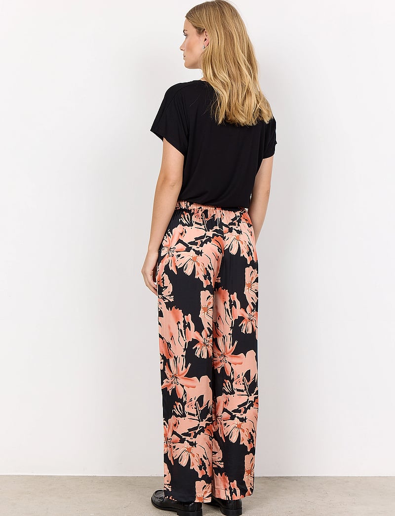 Soyaconcept - SC-PEACH - vida byxor - peach combi - 3