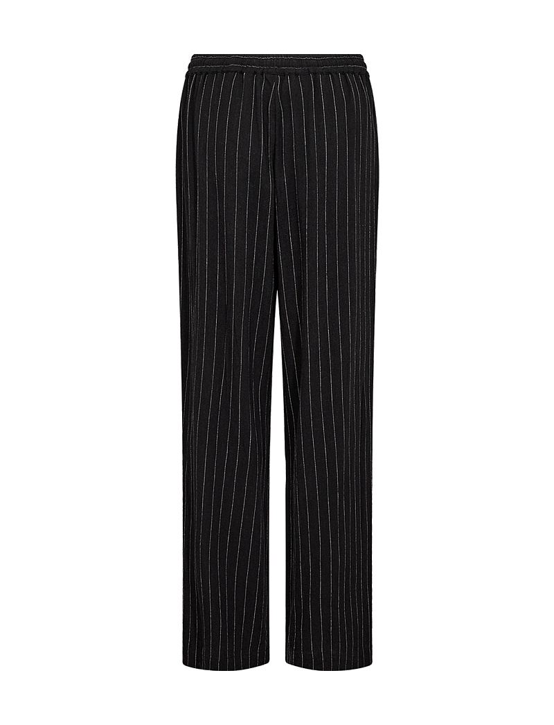 Soyaconcept - SC-POULA - leinenhosen - black combi - 2