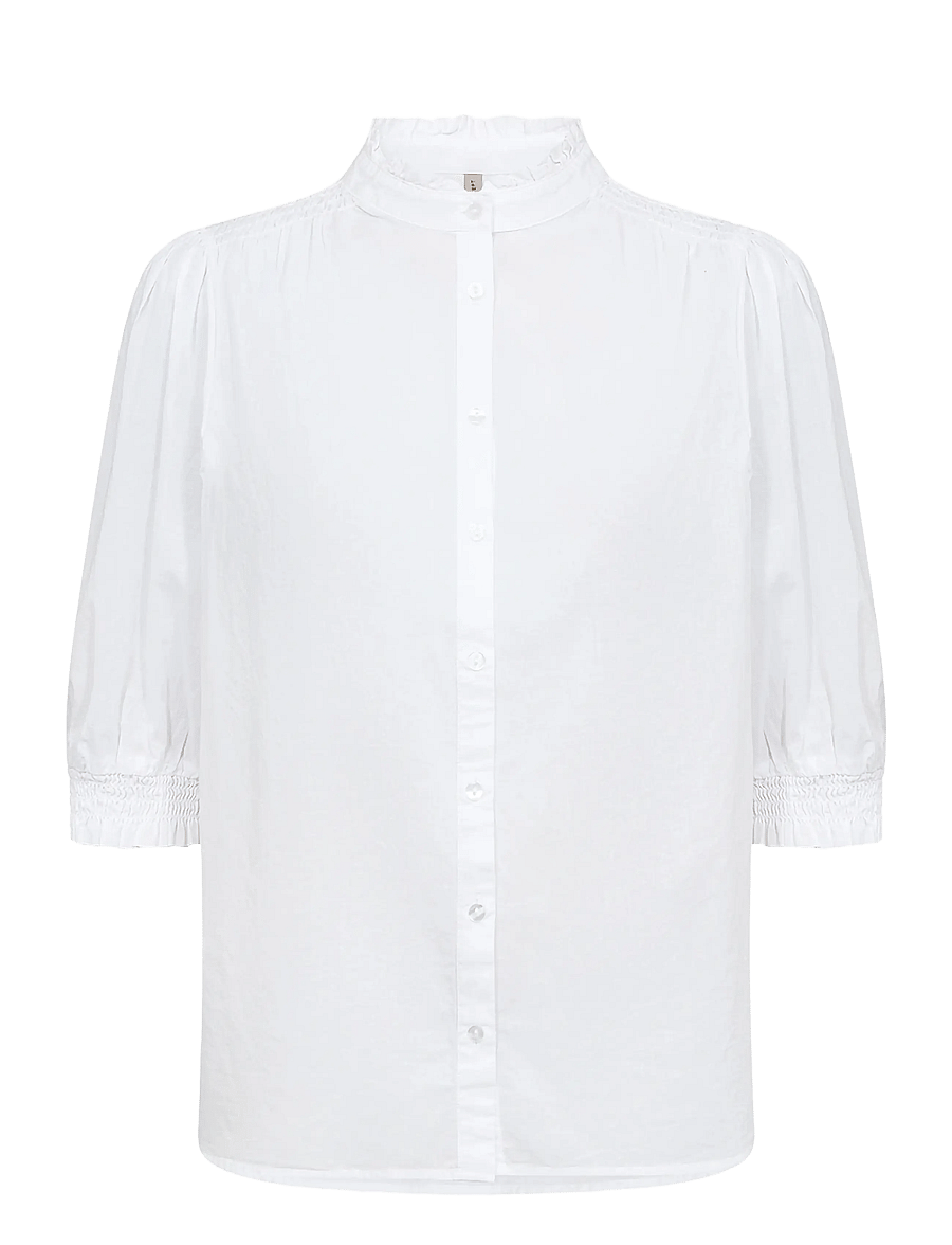 Soyaconcept - SC-CALISTE - kurzärmlige hemden - 1000 white - 1