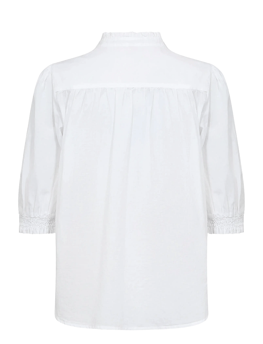 Soyaconcept - SC-CALISTE - kurzärmlige hemden - 1000 white - 2