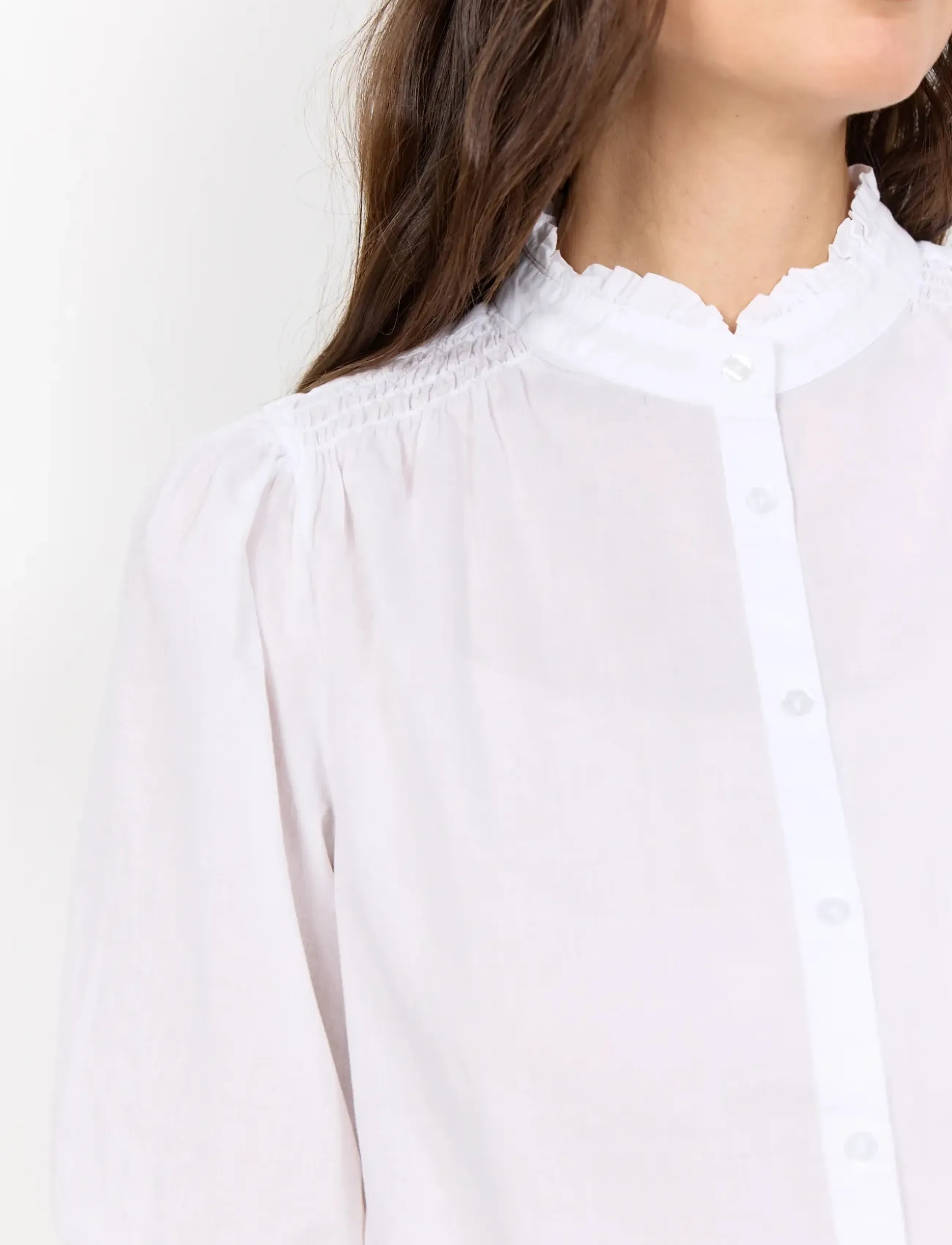 Soyaconcept - SC-CALISTE - short-sleeved shirts - 1000 white - 5