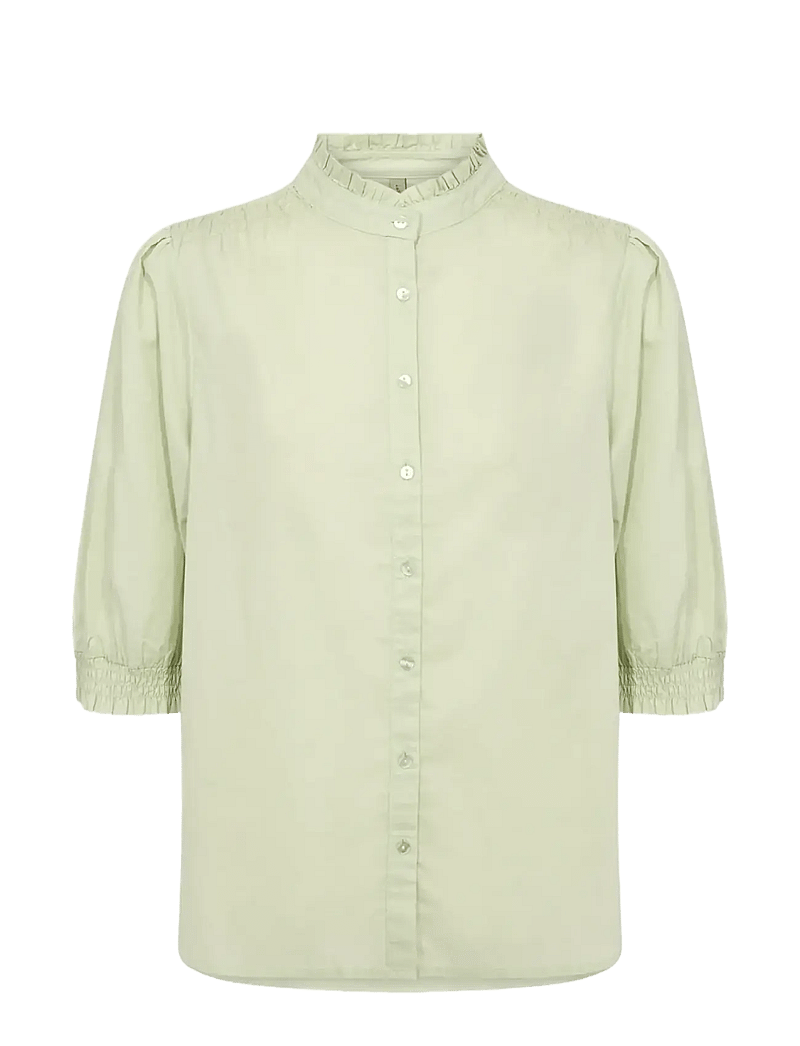 Soyaconcept - SC-CALISTE - lühikeste varrukatega särgid - 7100 bok choy - 1