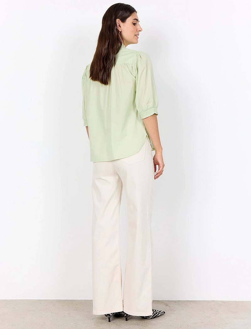 Soyaconcept - SC-CALISTE - kortärmade skjortor - 7100 bok choy - 5