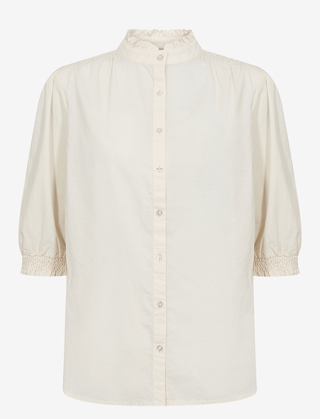 Soyaconcept - SC-CALISTE - short-sleeved shirts - cream - 0
