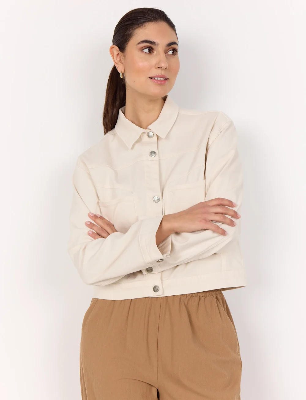 Soyaconcept - SC-ERNA - höstjackor - cream - 0