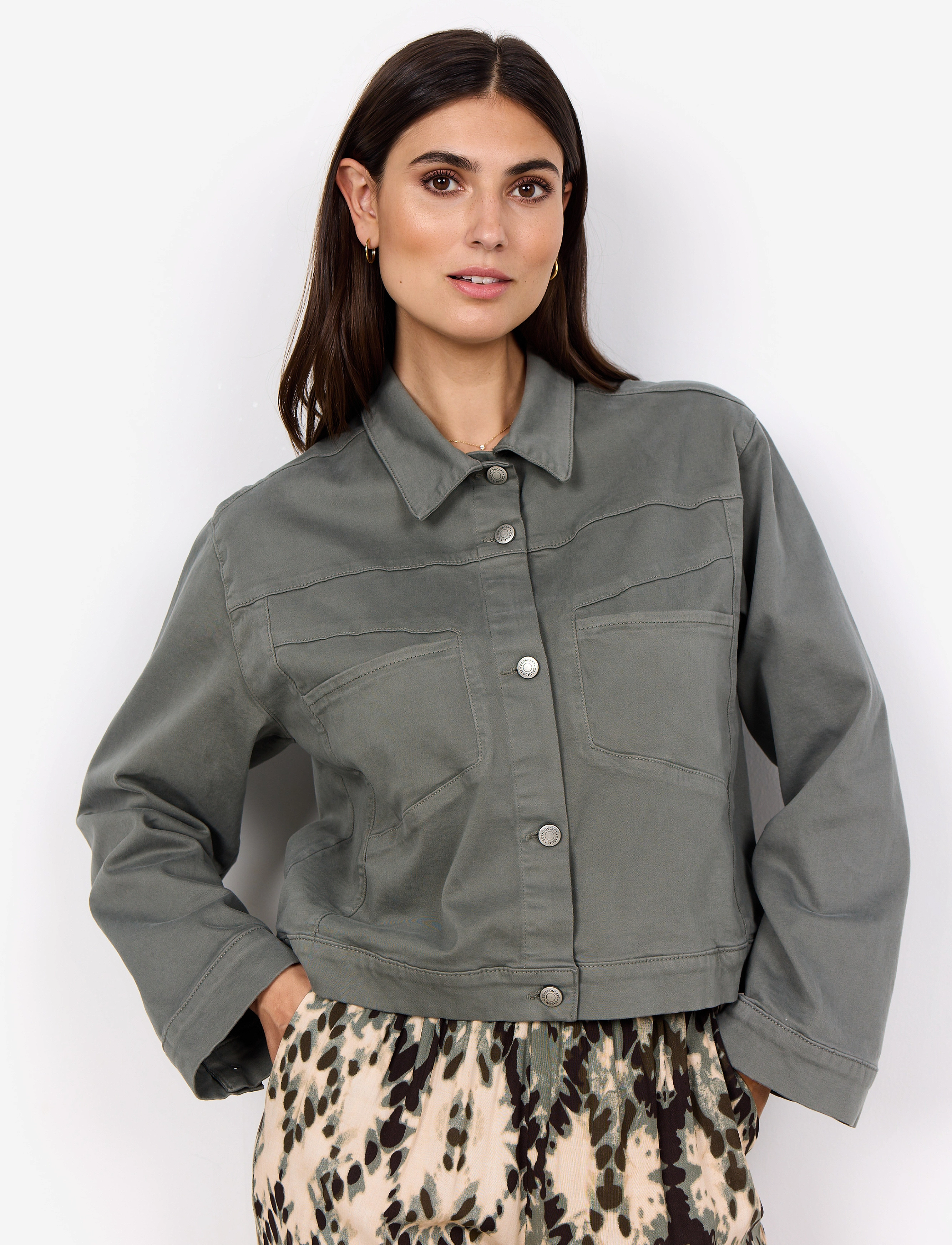Soyaconcept Sc-Erna, XXL, Jackets, Grau - Light-summer Jacket, Frauen
