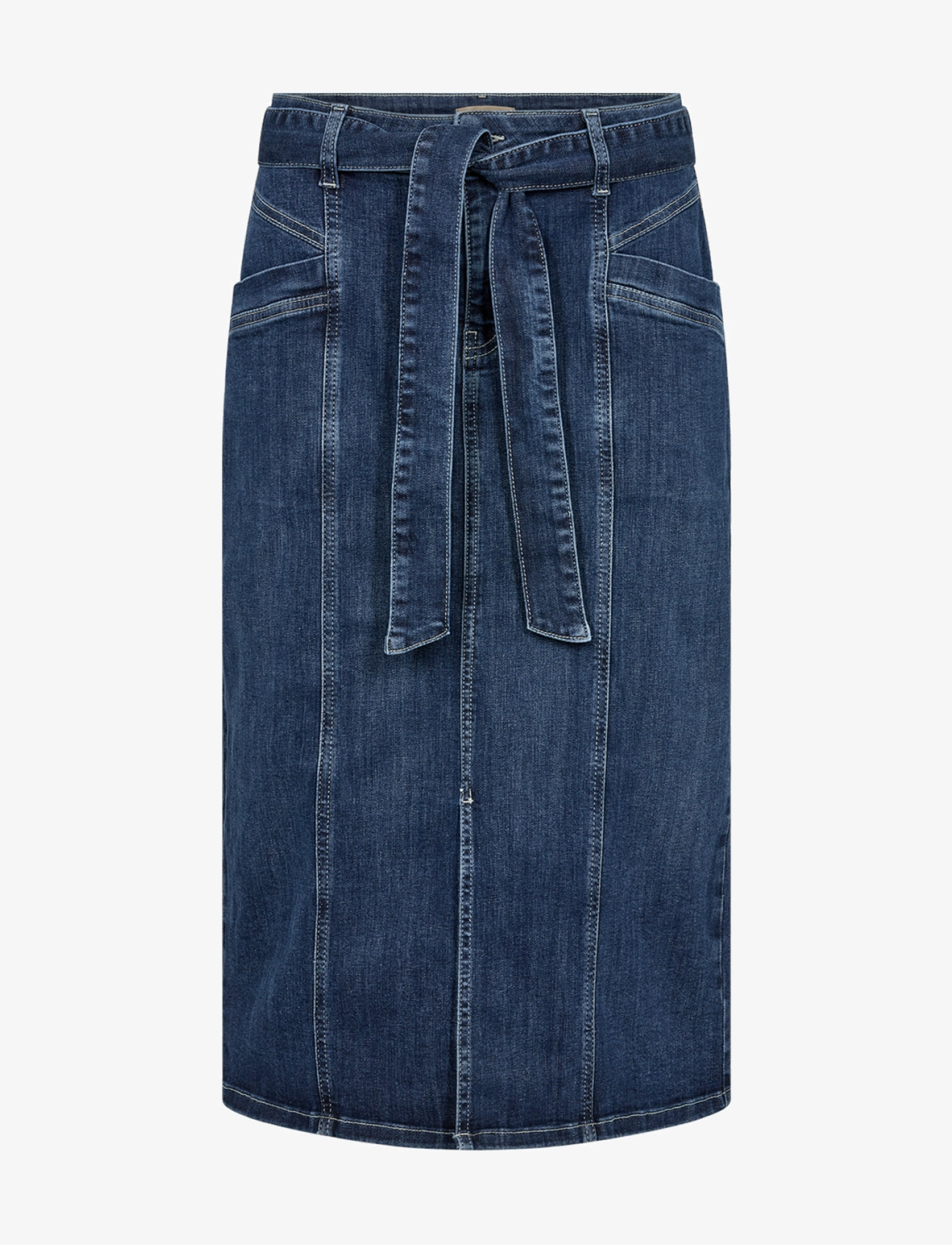 Soyaconcept SC-KIMBERLY - Midi nederdele - DARK BLUE DENIM / blue