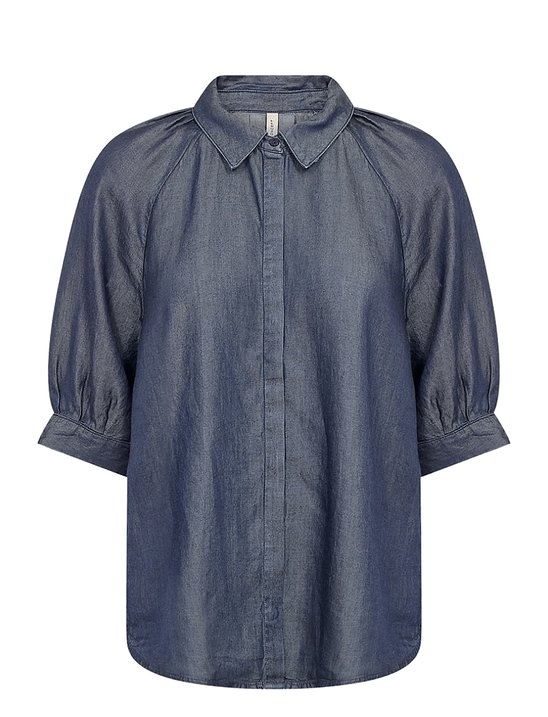 Soyaconcept - SC-LIV - jeanshemden - 2440 raw blue denim - 1
