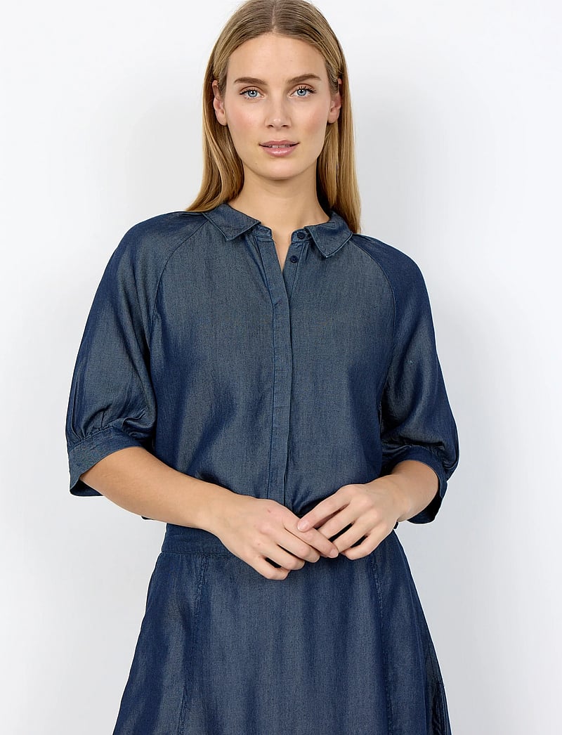 Soyaconcept - SC-LIV - jeanshemden - 2440 raw blue denim - 0