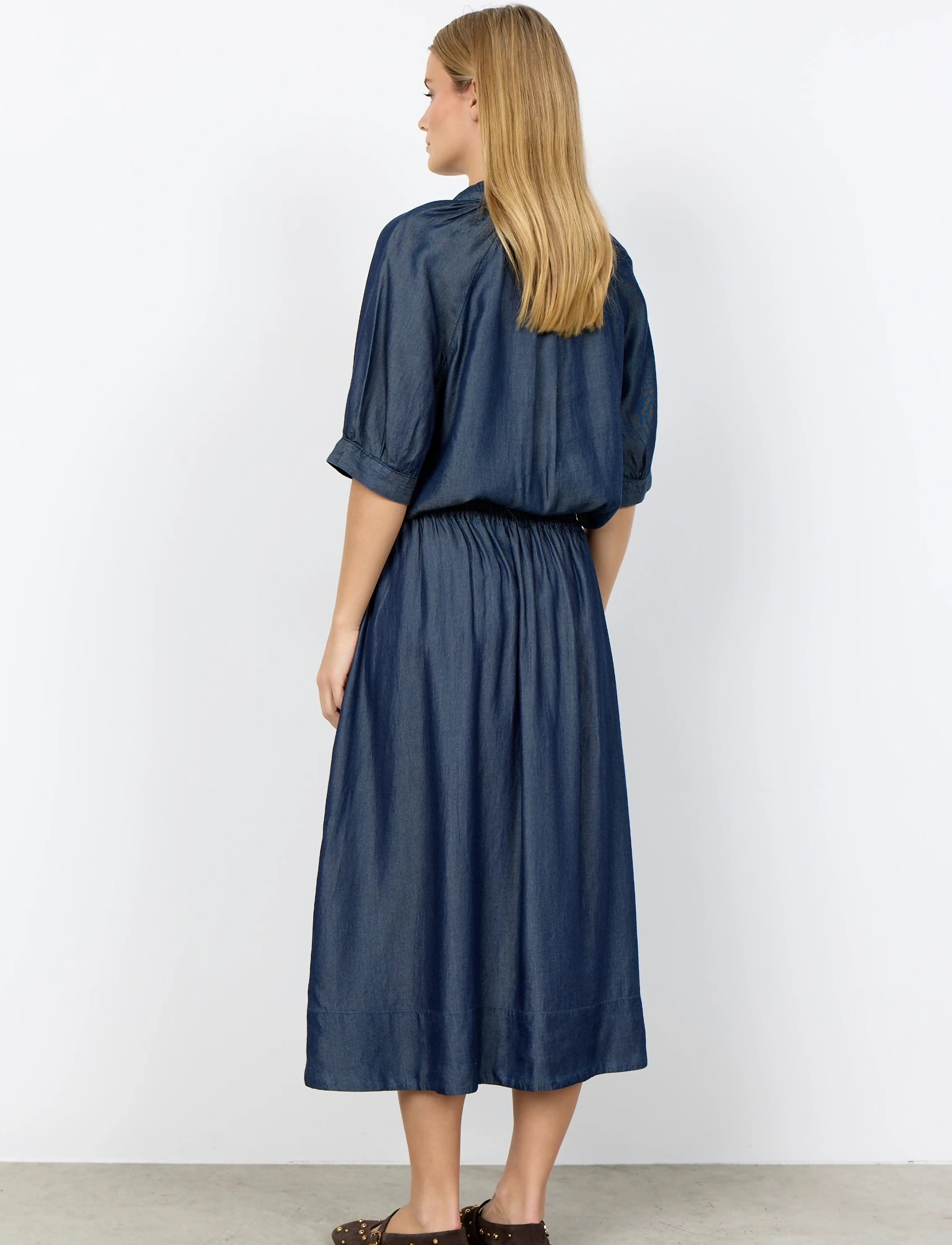 Soyaconcept - SC-LIV - jeanshemden - 2440 raw blue denim - 4