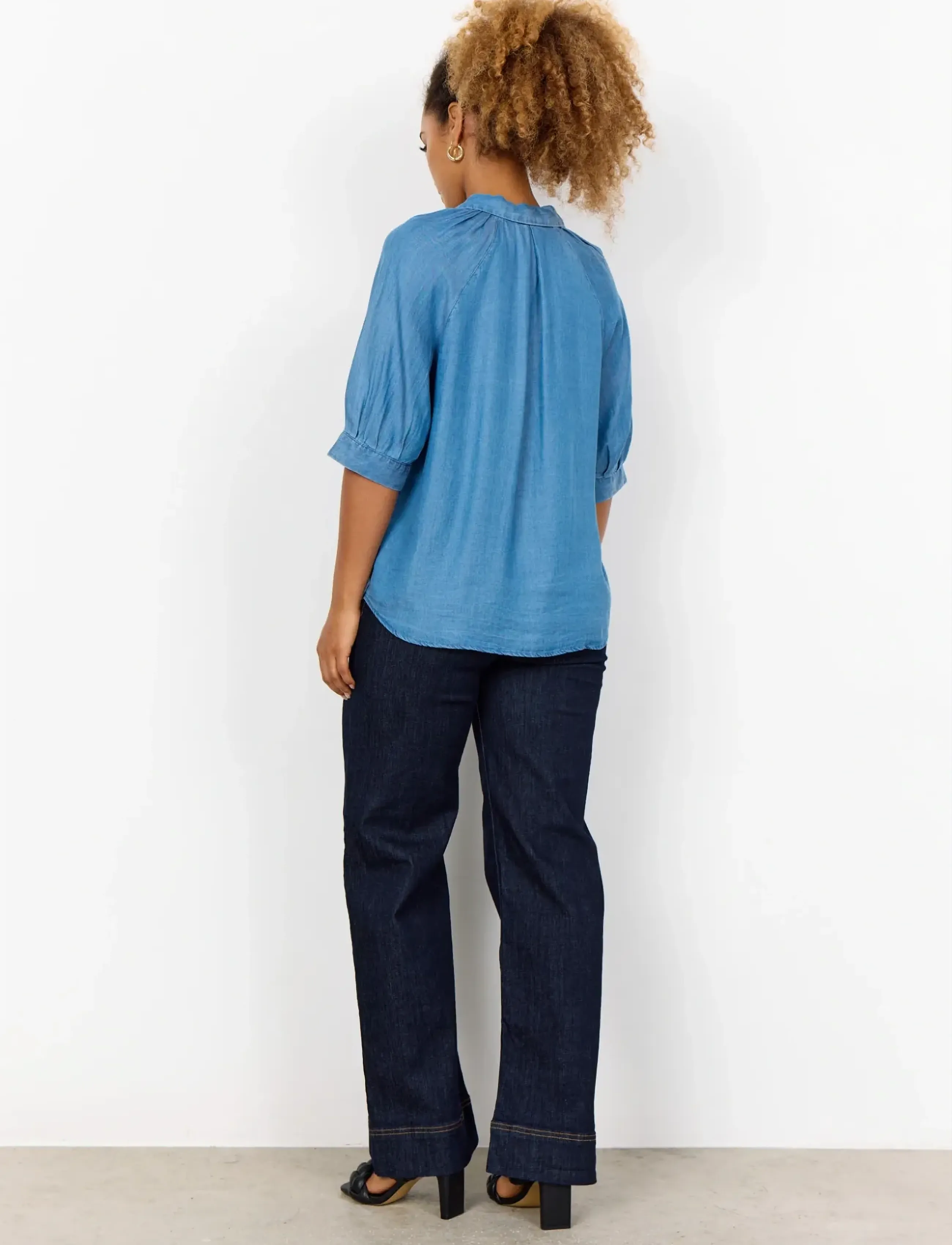 Soyaconcept - SC-LIV - denimskjorter - medium blue - 3