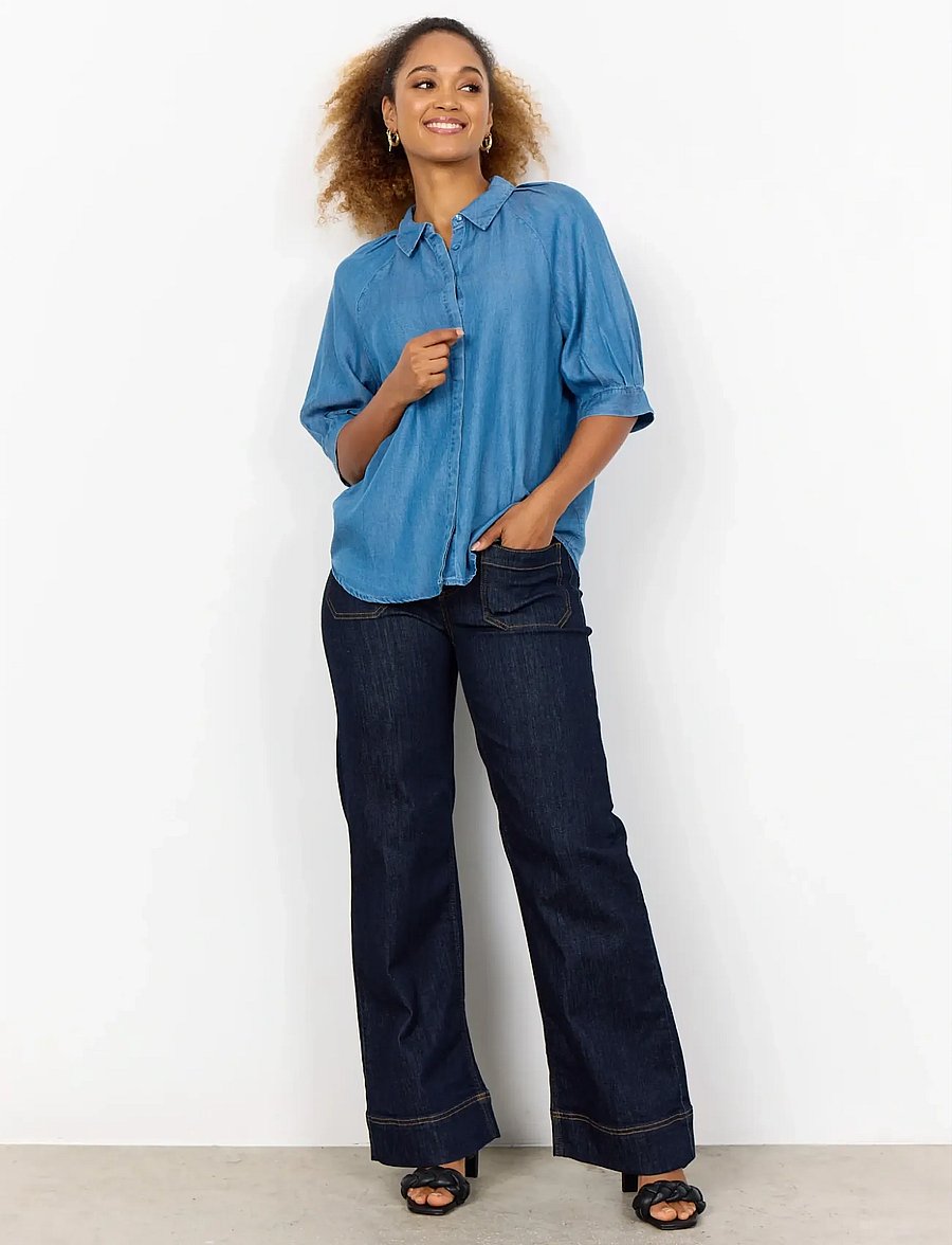 Soyaconcept - SC-LIV - jeanshemden - medium blue - 4
