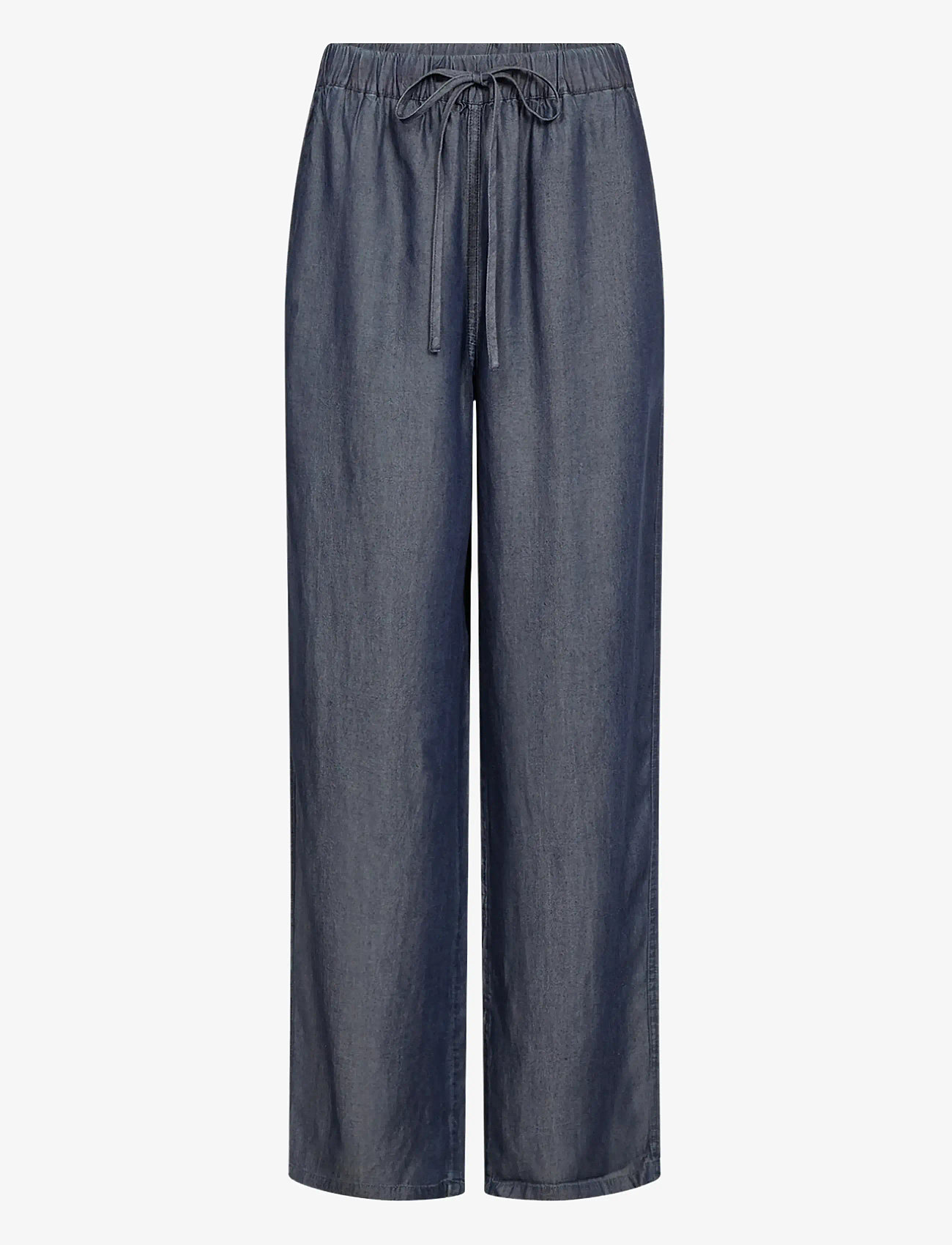 Soyaconcept - SC-LIV - wide leg trousers - 2440 raw blue denim - 1