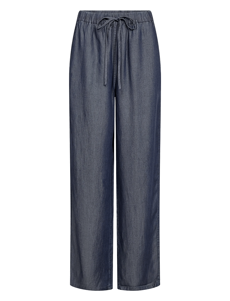 Soyaconcept - SC-LIV - bukser med brede ben - 2440 raw blue denim - 1
