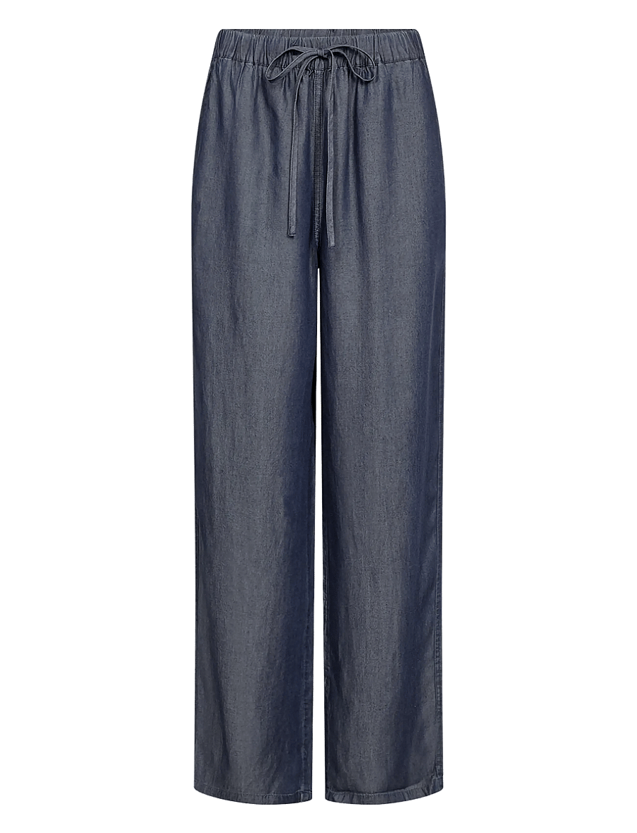 Soyaconcept - SC-LIV - hosen mit weitem bein - 2440 raw blue denim - 1