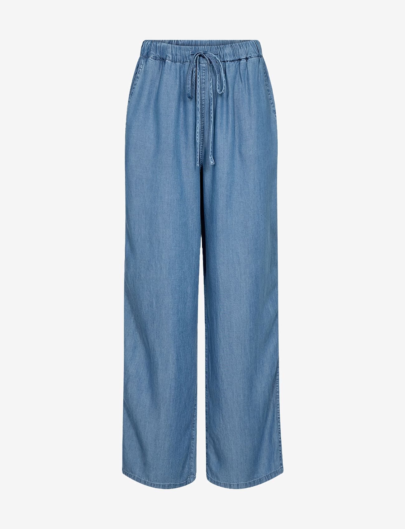 Soyaconcept - SC-LIV - laia säärega püksid - medium blue - 0