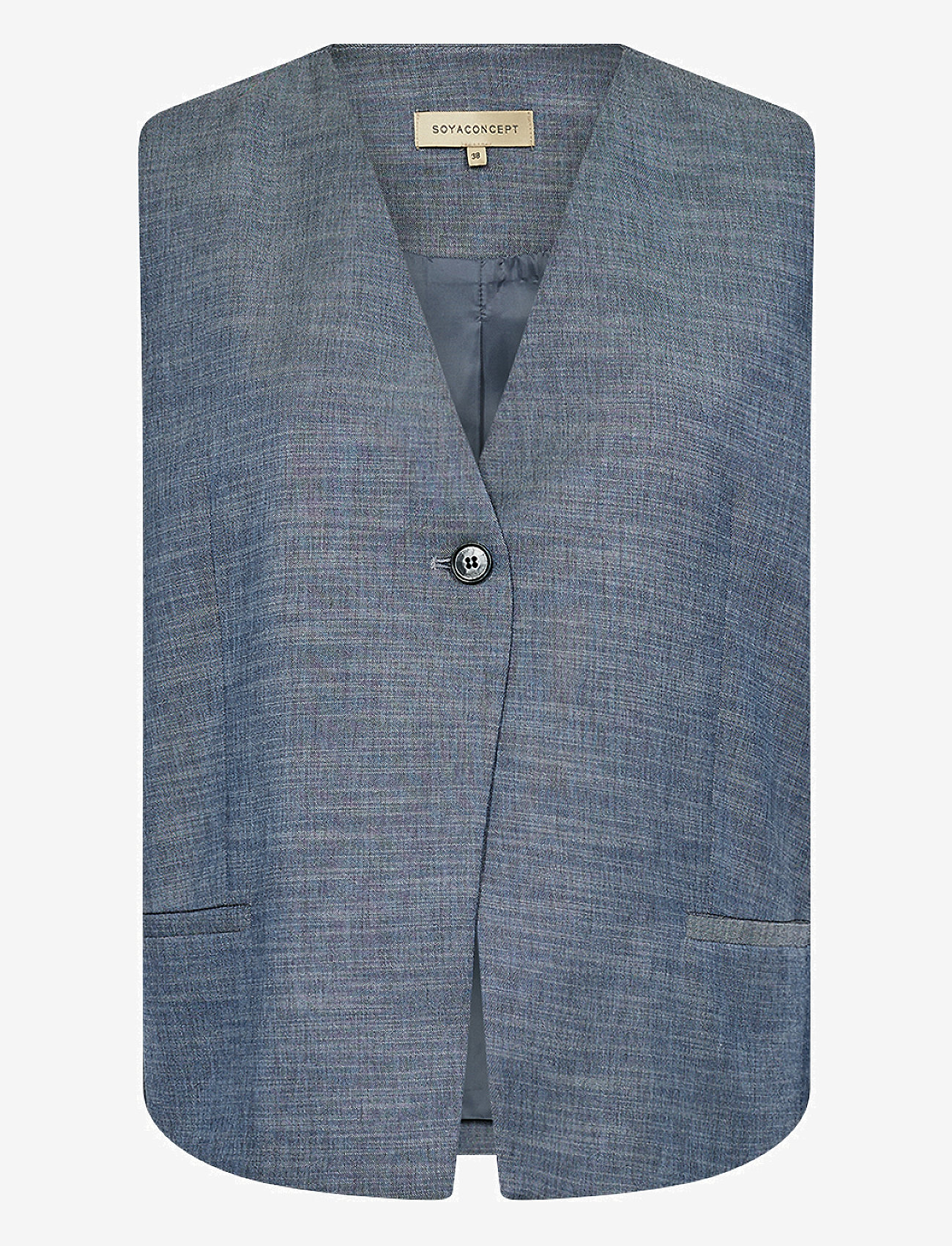 Soyaconcept - SC-PUCCA - Ärmellose blazer - air blue melange - 0