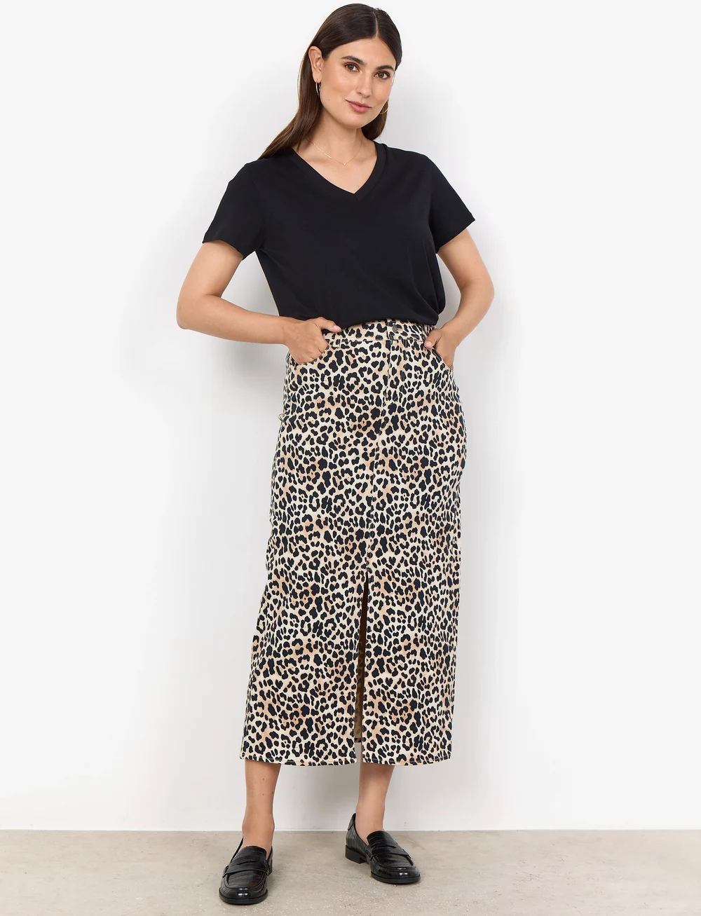 Soyaconcept - SC-OWENA - midiseelikud - sand combi - 0