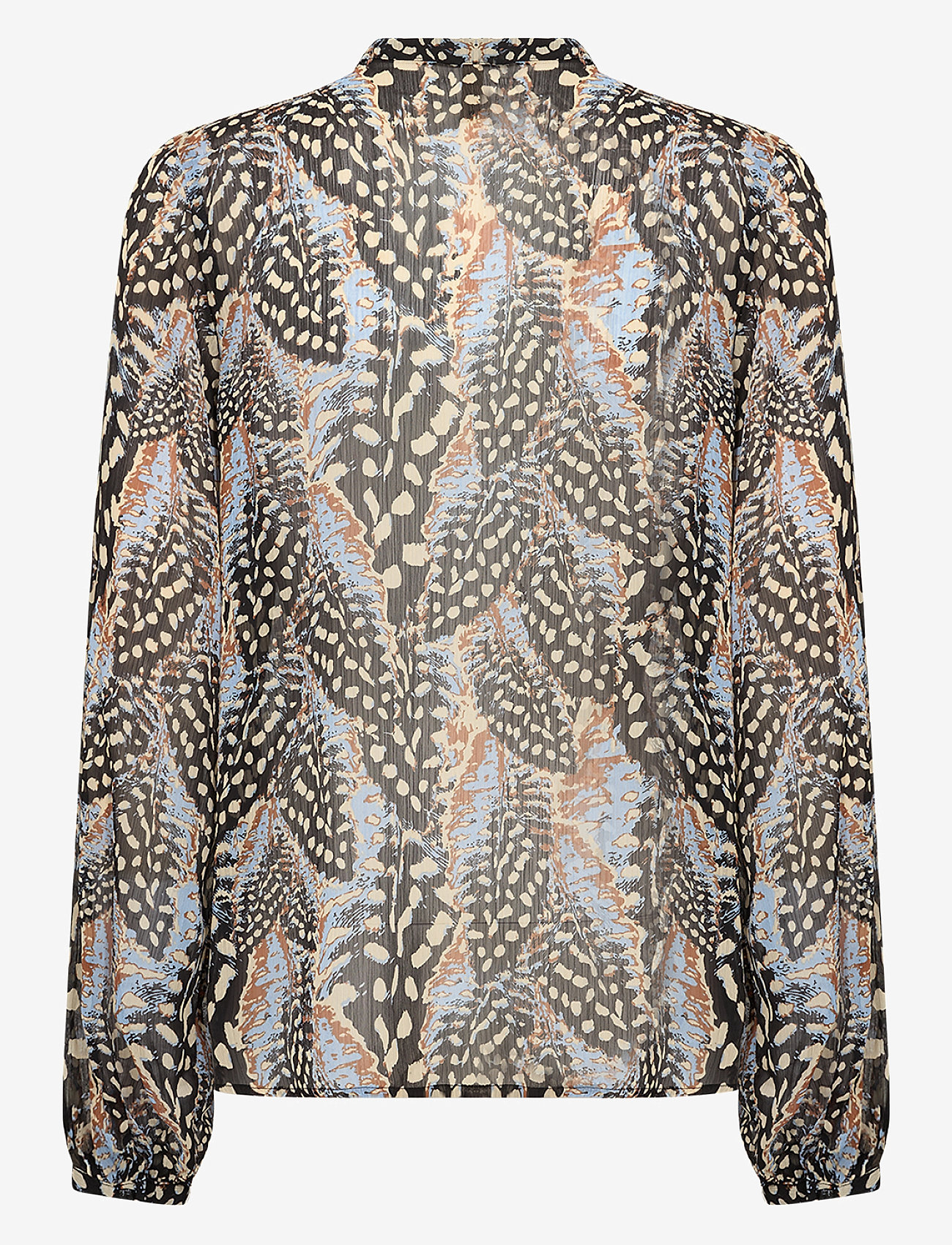 Soyaconcept - SC-PIRIL - pikkade varrukatega pluusid - air blue combi - 1