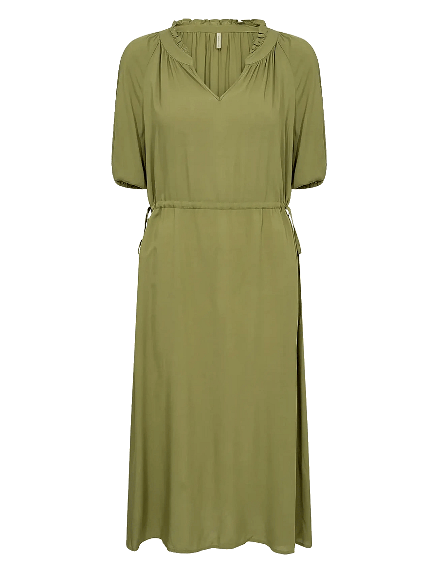 Soyaconcept - SC-RADIA - midi kjoler - calliste green - 1
