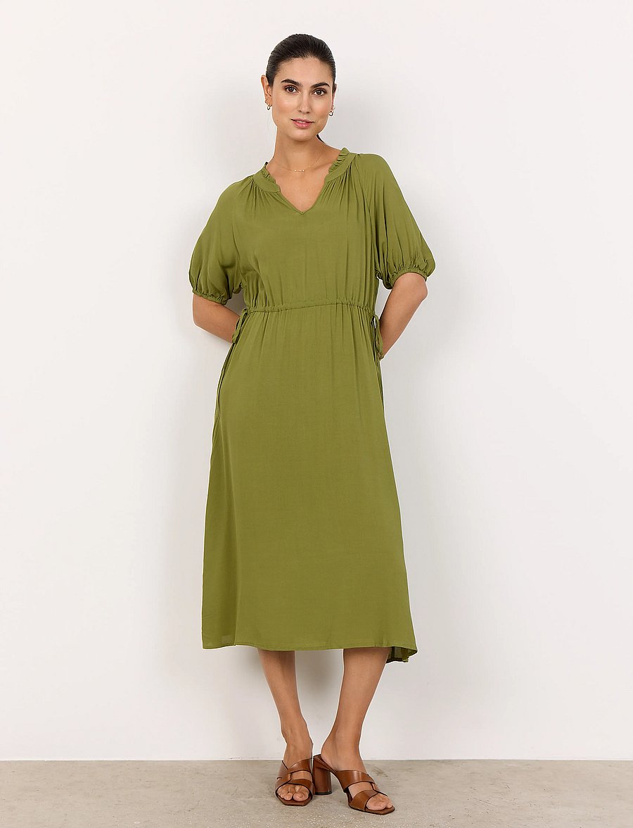 Soyaconcept - SC-RADIA - midi kjoler - calliste green - 3