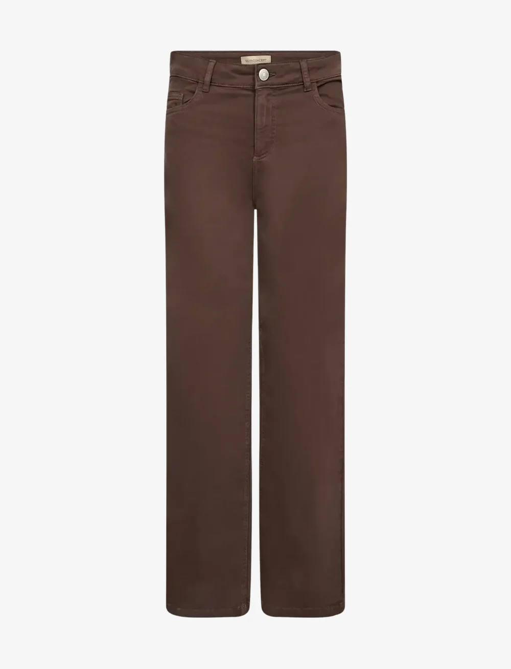 Soyaconcept - SC-ERNA - straight jeans - 8694 hot fudge - 1