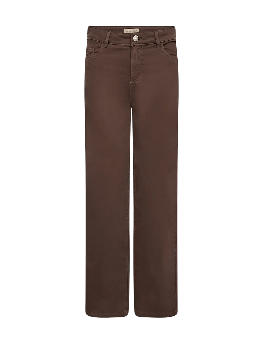 Soyaconcept - SC-ERNA - straight jeans - 8694 hot fudge - 1