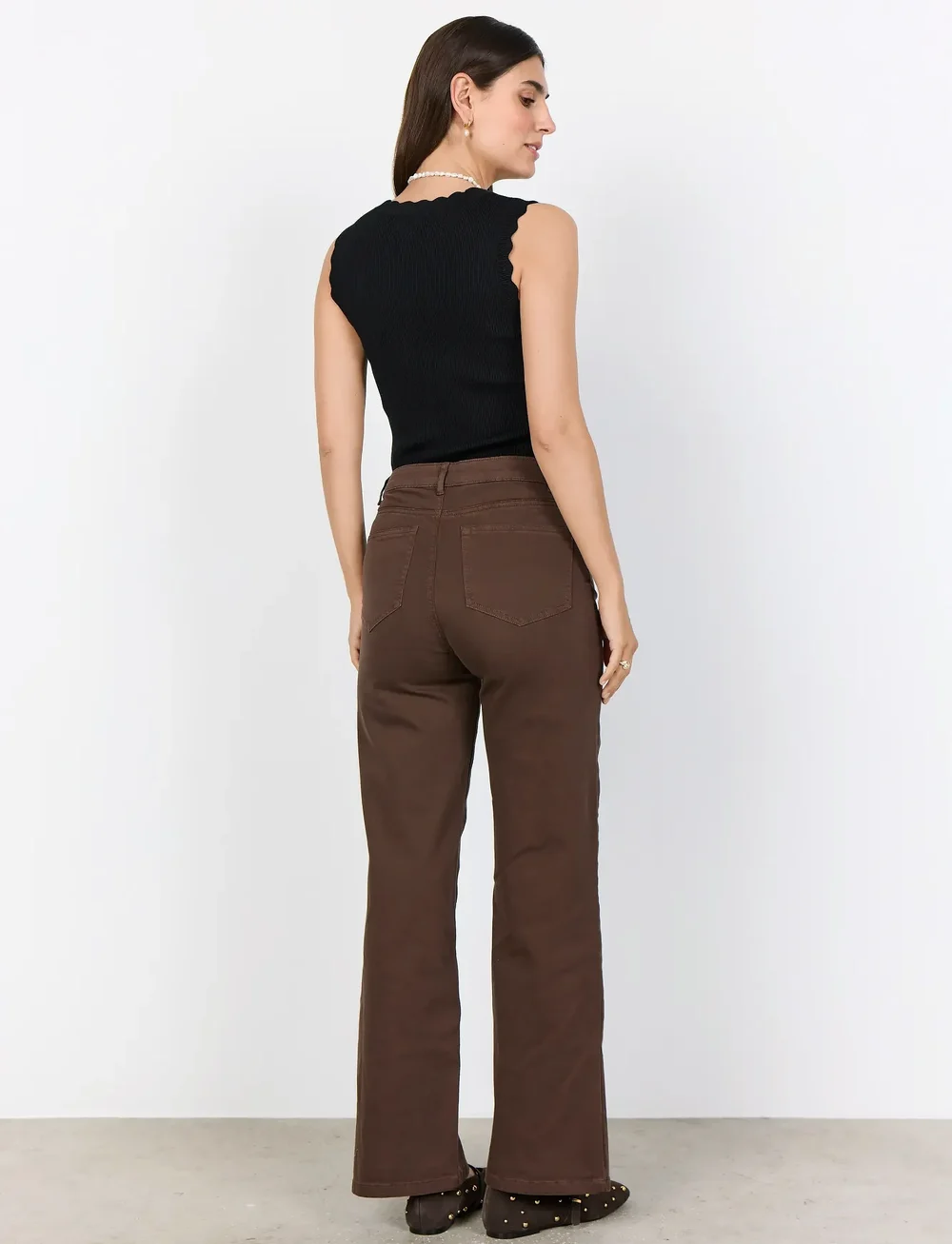 Soyaconcept - SC-ERNA - straight jeans - 8694 hot fudge - 3