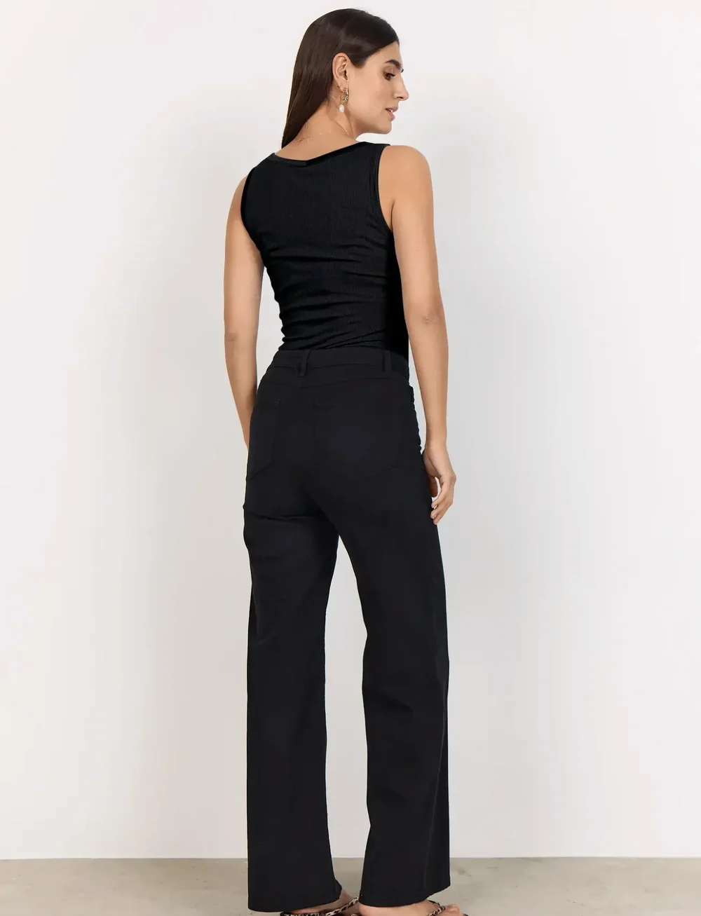 Soyaconcept - SC-ERNA - suorat farkut - 9999 black - 3