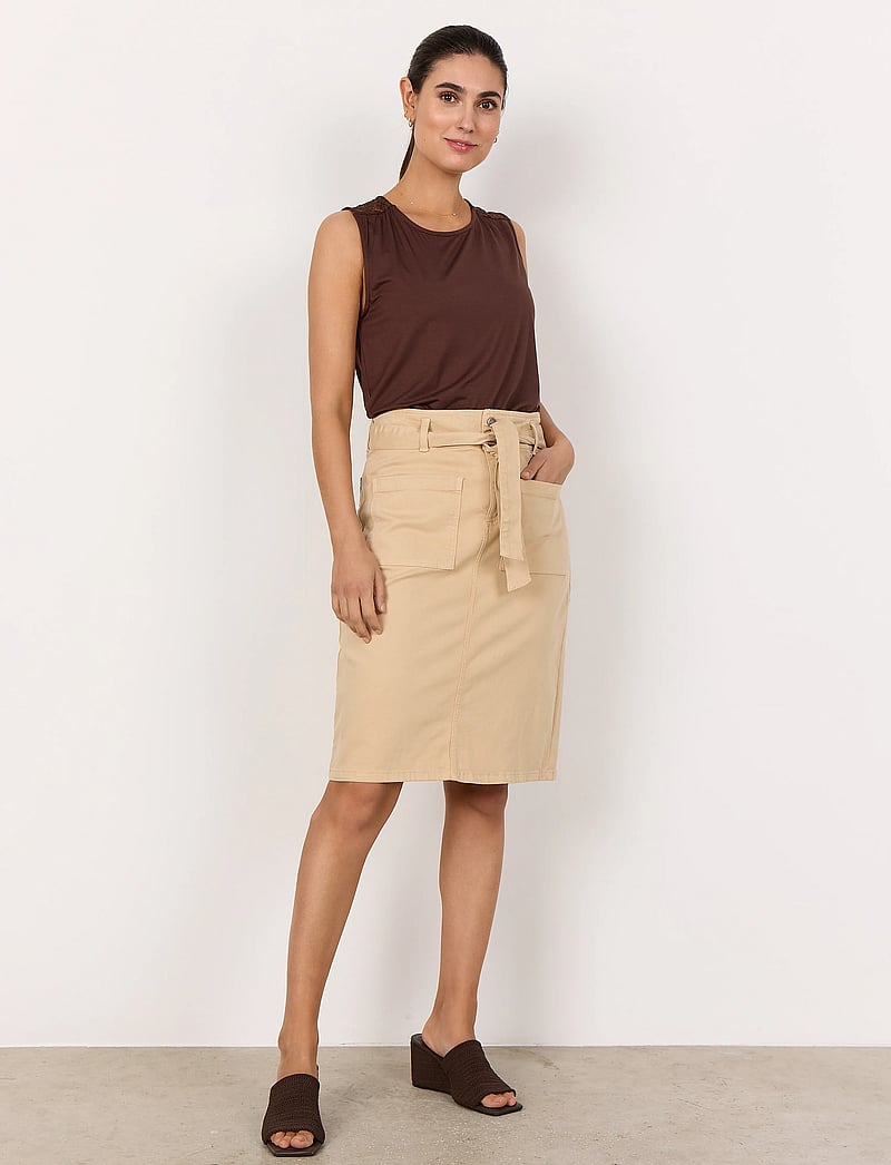 Soyaconcept - SC-ERNA - midi skirts - sand - 3
