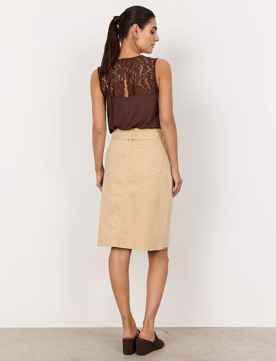 Soyaconcept - SC-ERNA - midi-röcke - sand - 5