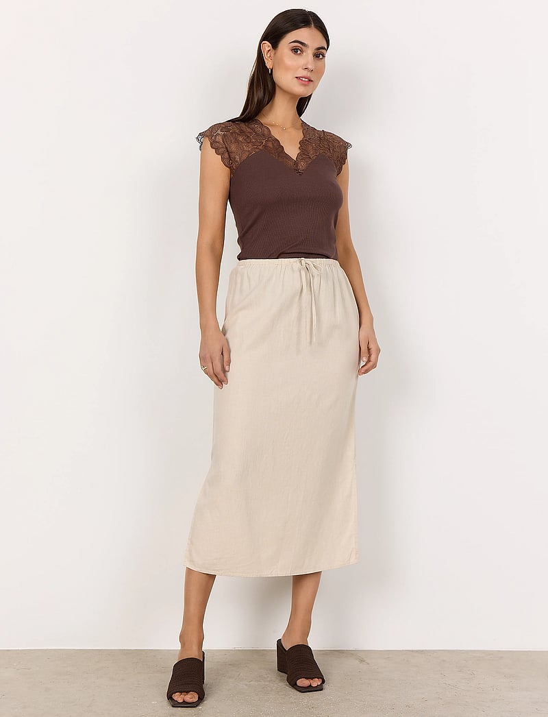Soyaconcept - SC-INA - midi-röcke - sand - 0