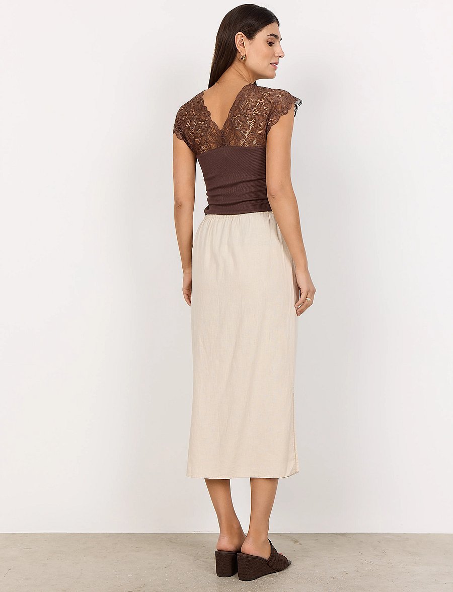 Soyaconcept - SC-INA - midi-röcke - sand - 4