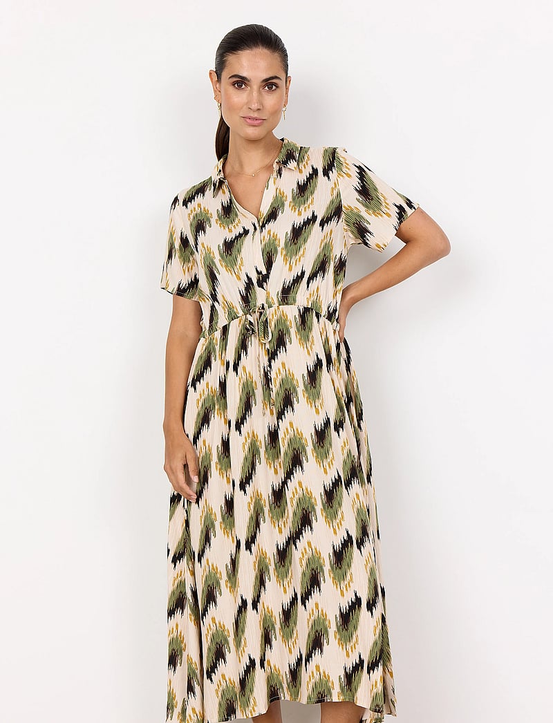 Soyaconcept - SC-ROSILDA - sommerkleider - calliste green combi - 0