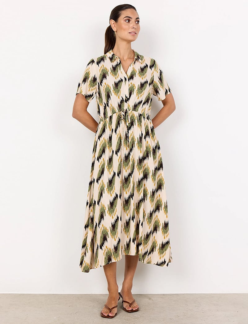 Soyaconcept - SC-ROSILDA - sommerkleider - calliste green combi - 3