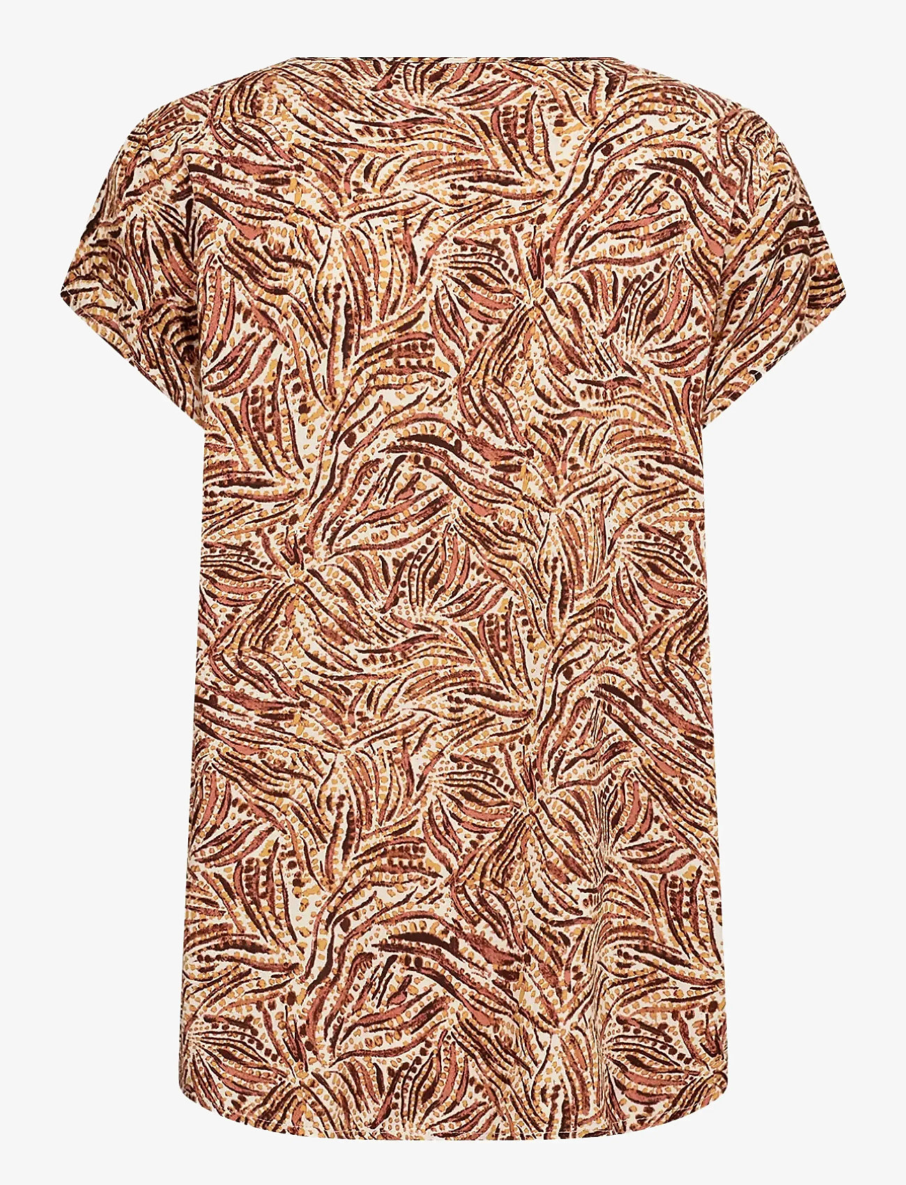 Soyaconcept - SC-REGINE - kortærmede bluser - mandarin combi - 2