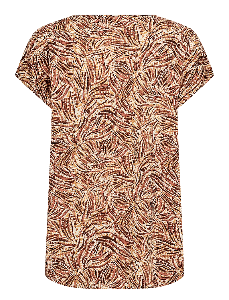 Soyaconcept - SC-REGINE - kurzämlige blusen - mandarin combi - 2