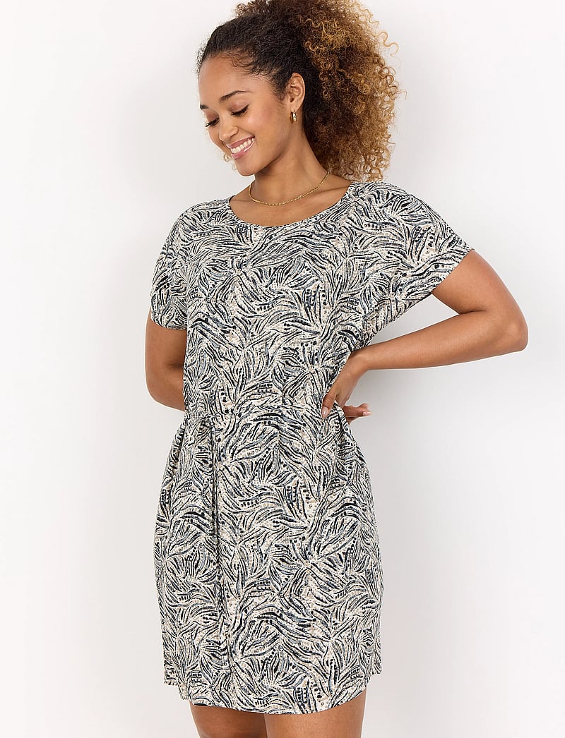 Soyaconcept - SC-REGINE - sommerkleider - black combi - 0