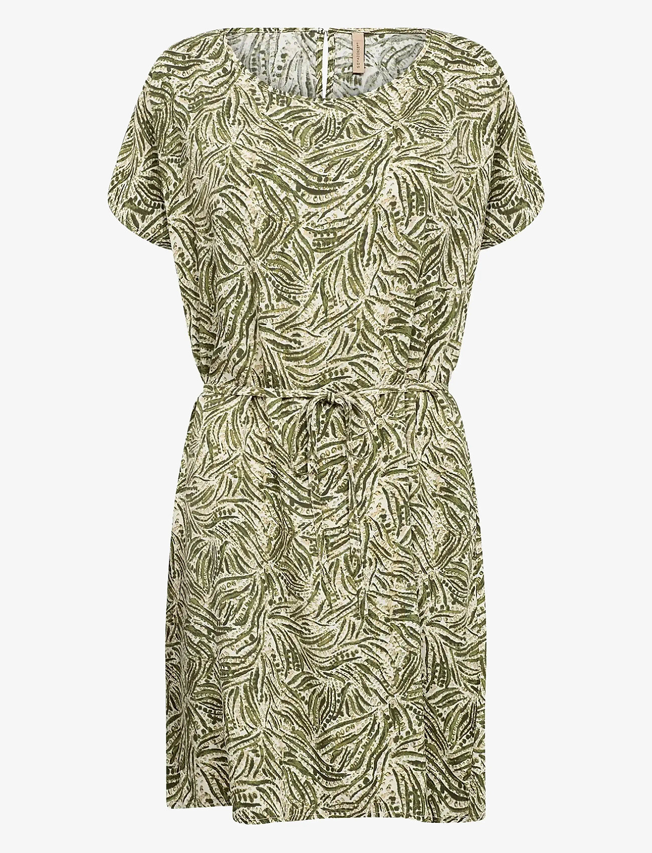 Soyaconcept - SC-REGINE - sommarklänningar - calliste green combi - 1