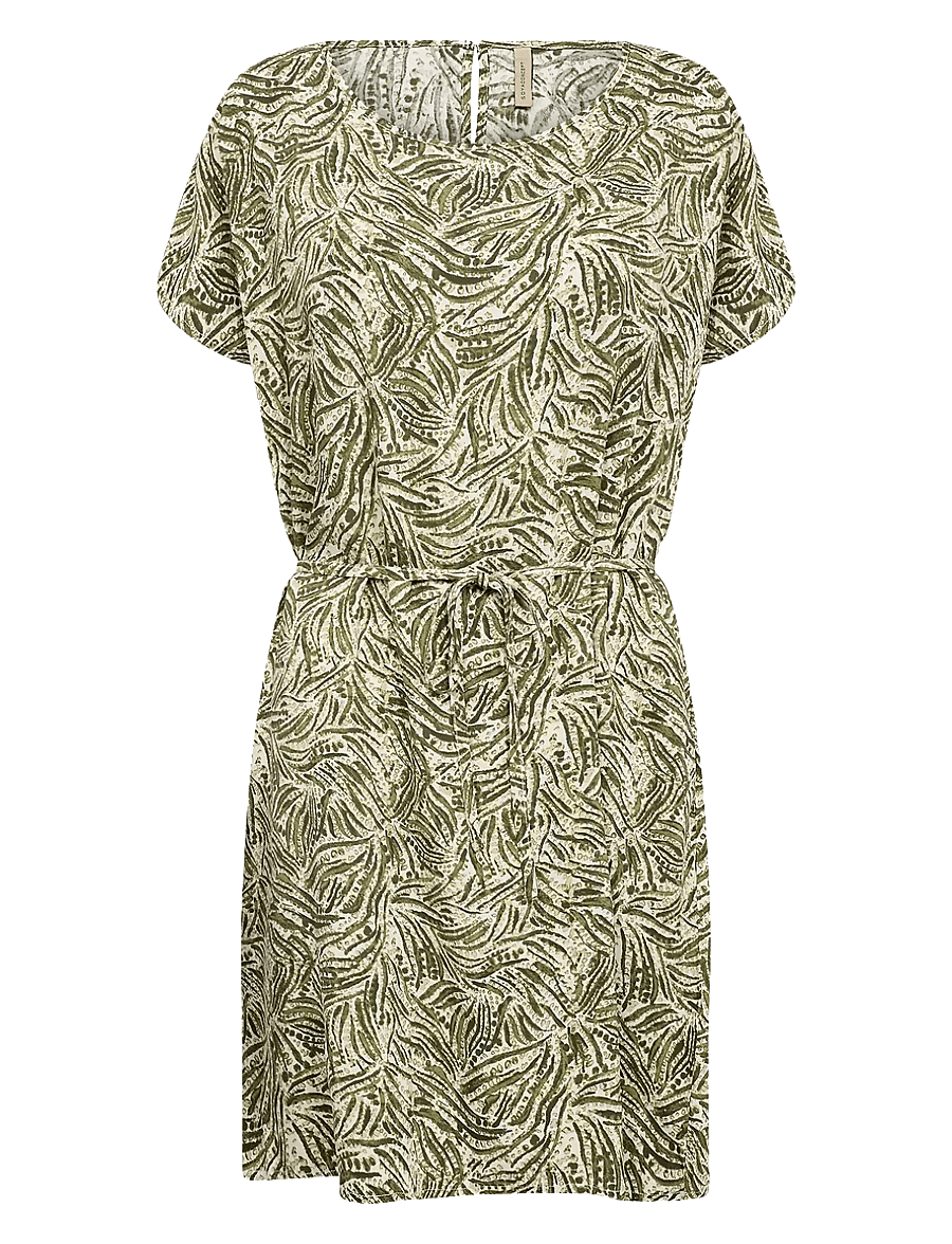 Soyaconcept - SC-REGINE - sommarklänningar - calliste green combi - 1