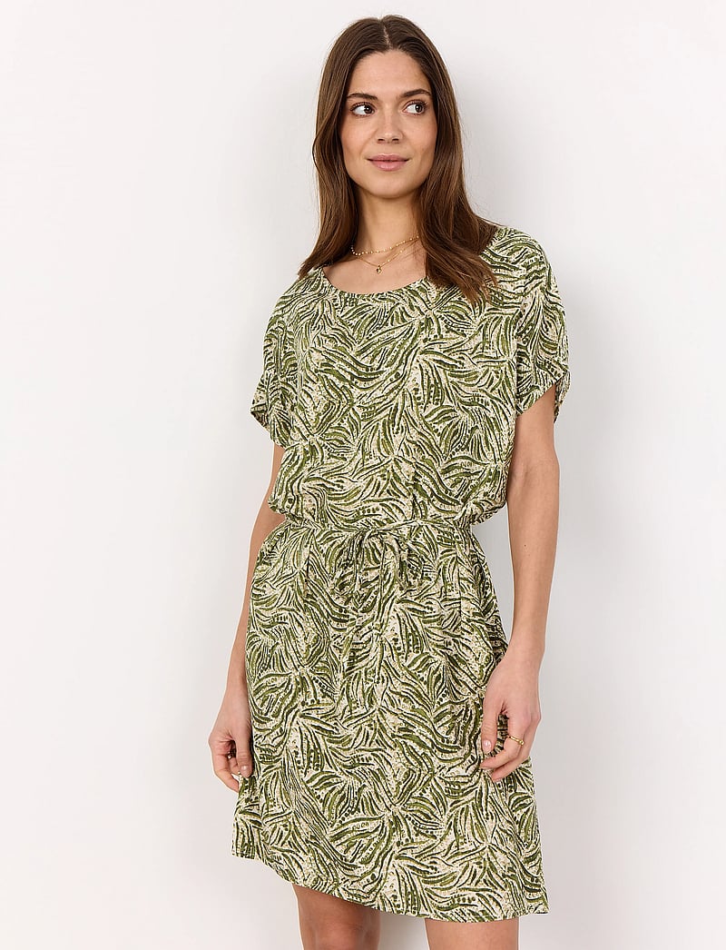 Soyaconcept - SC-REGINE - sommarklänningar - calliste green combi - 0