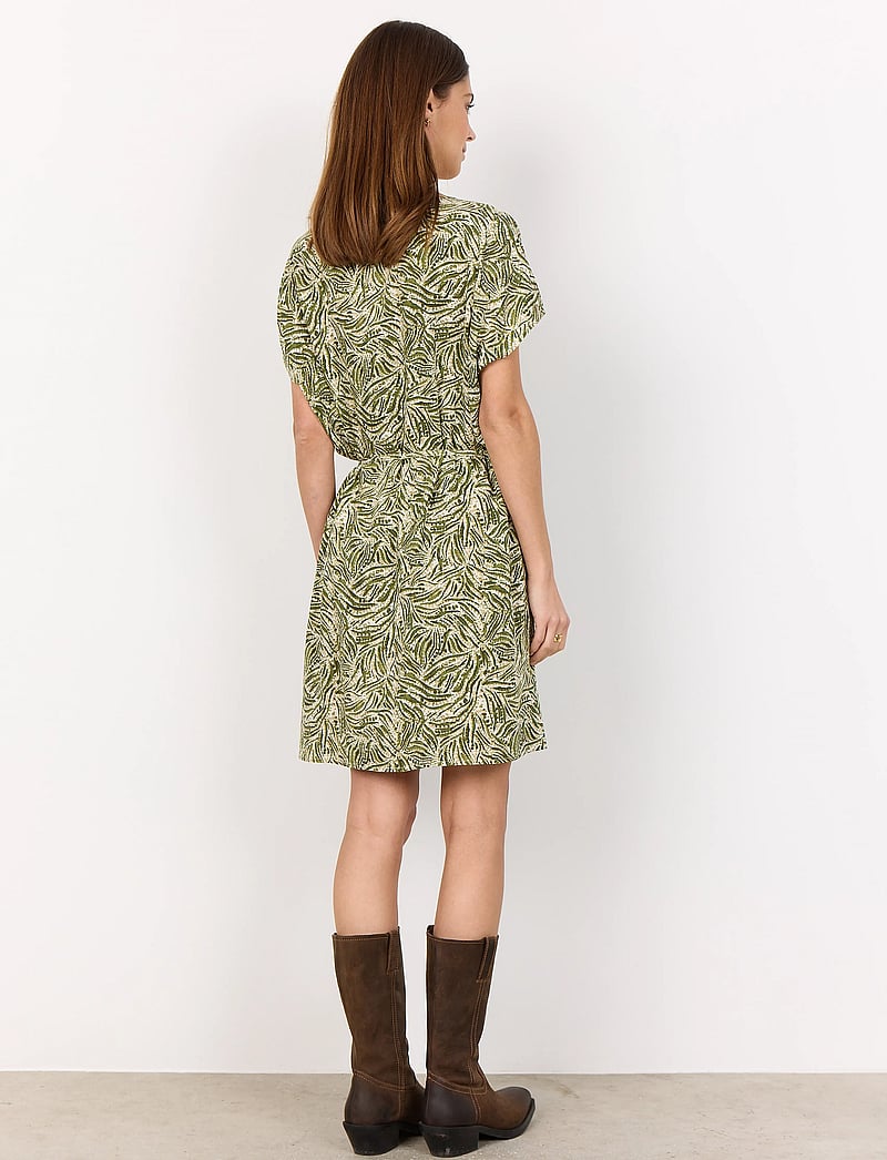 Soyaconcept - SC-REGINE - sommarklänningar - calliste green combi - 4